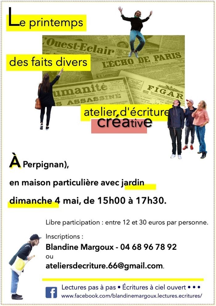 Le printemps des faits divers • Atelier d'écriture créative