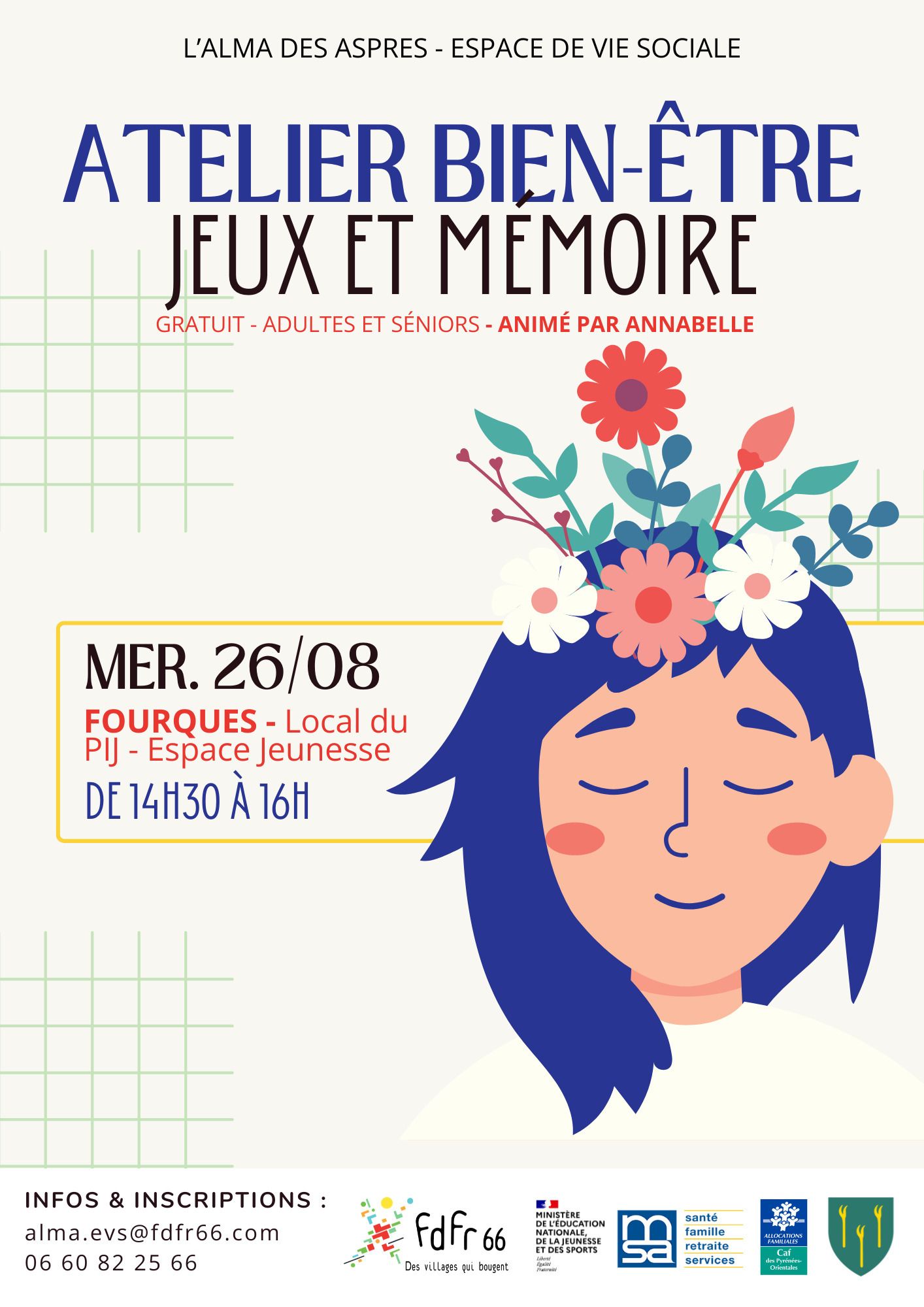 Atelier bien-être jeux et mémoire