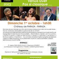 Ma vigne en Musique: Versus Duet Pas si classique
