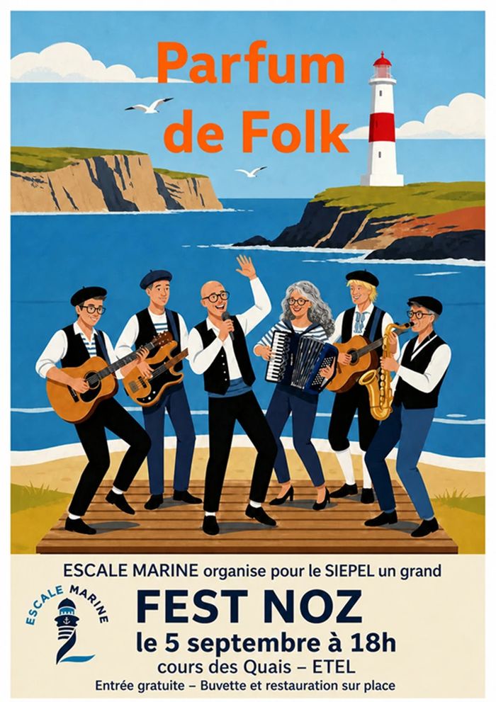 Affiche — Fest Noz à Etel
