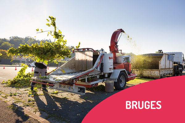 Broyage en 2 temps de vos déchets verts