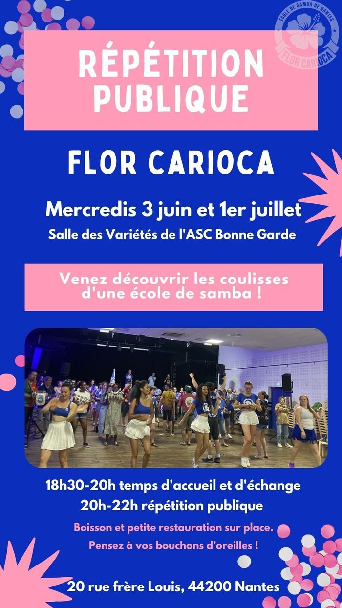 Répétition ouverte au public de Flor Carioca