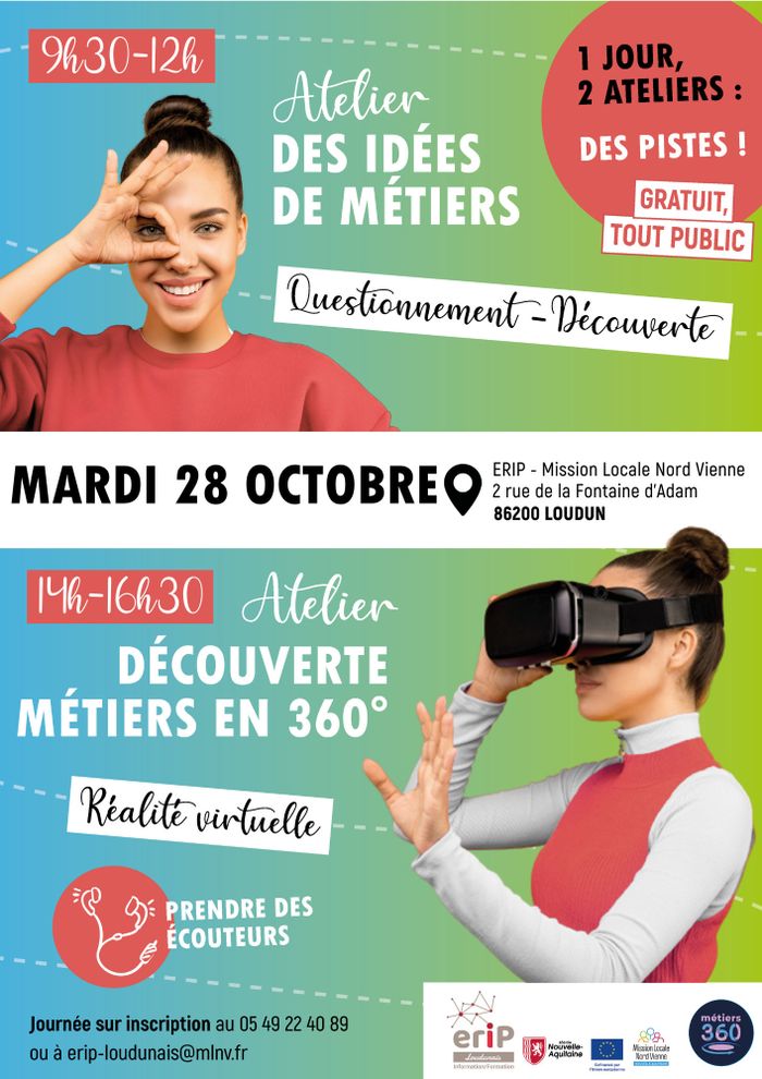 L'ERIP organise une journée ateliers découverte des métiers