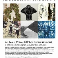 Fête de l'estampe à Lastours