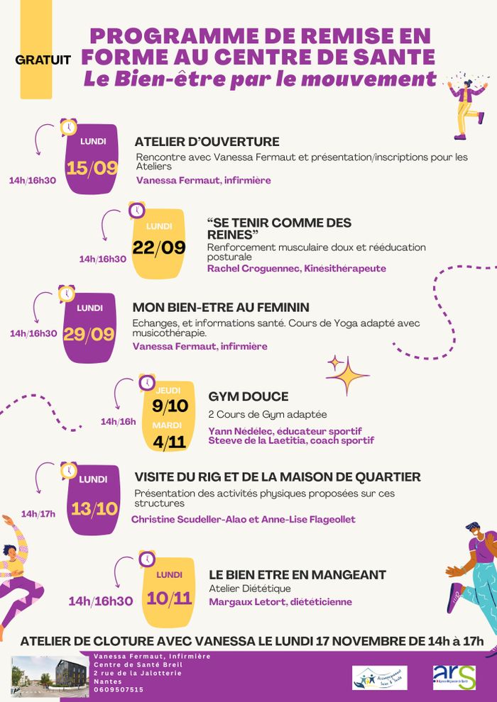 Atelier d'ouverture "Le Bien-être par le mouvement"