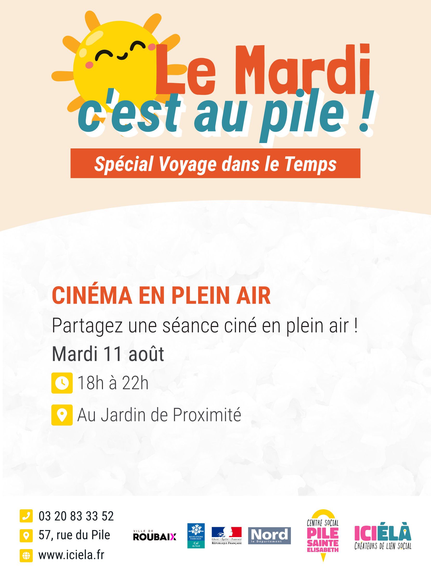 Cinéma en plein air - Le Mardi C'est au Pile !