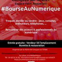 Bourse au numérique : rencontrez des pros et découvrez le numérique audois ! Vendez ou achetez et donnez une seconde vie à vos équipements.