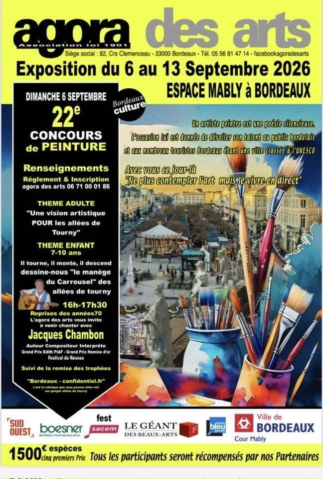 22ème concours de peinture par l'agora des arts