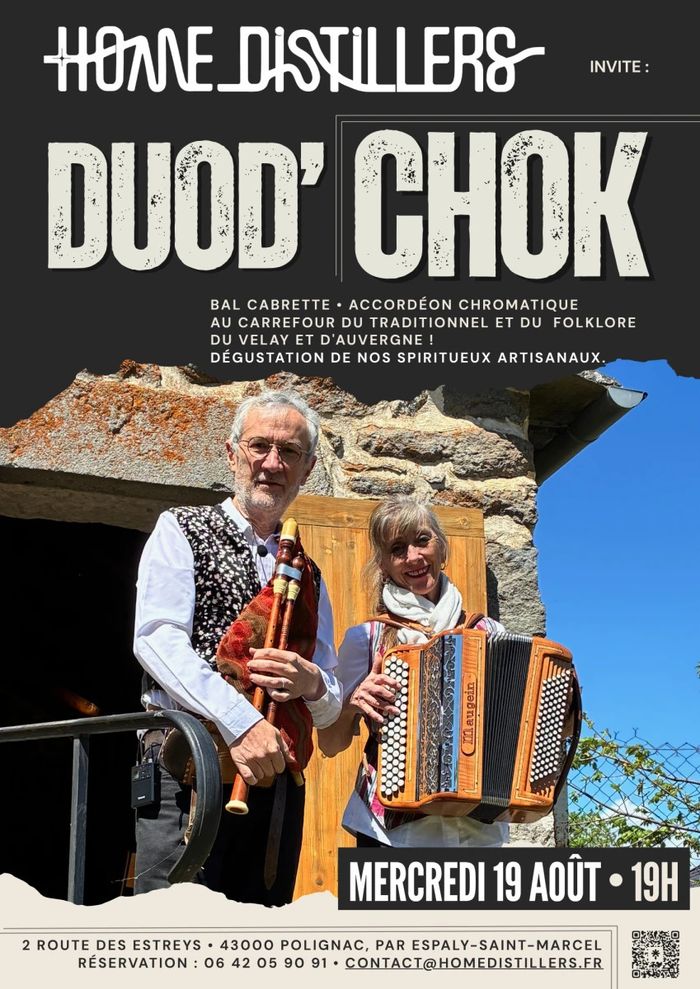Affiche — concert bal trad