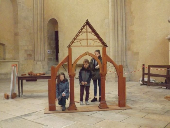 L'art des bâtisseurs, ateliers pour enfants et adultes