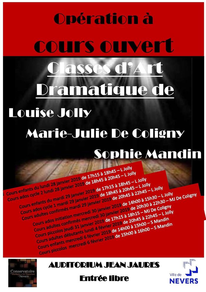 Opération à cours ouvert