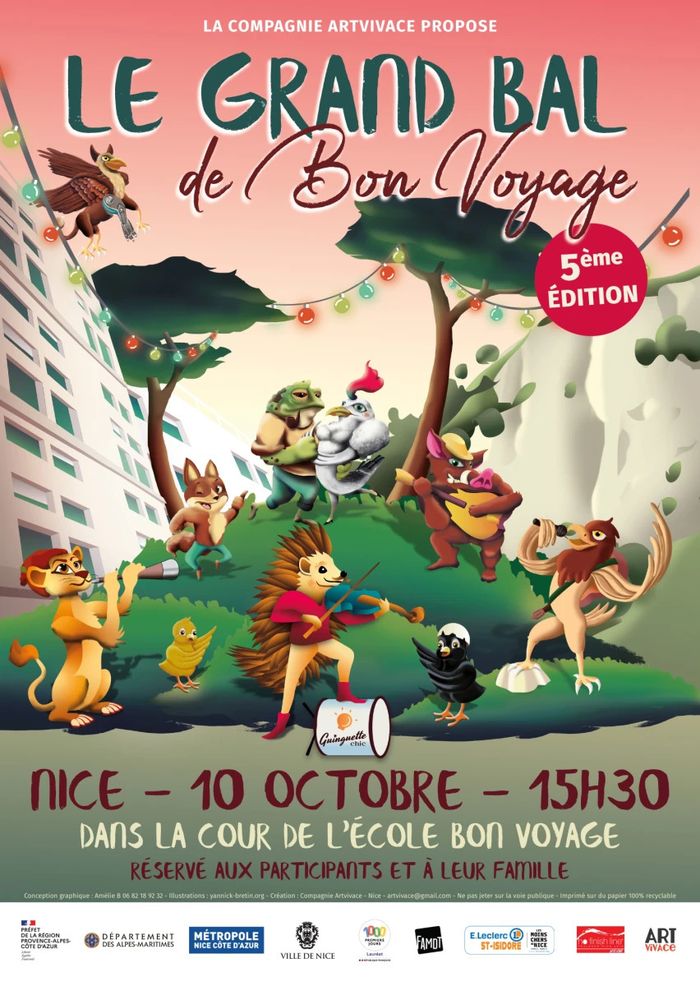 Affiche — Grand Bal des Moulins 4e édition