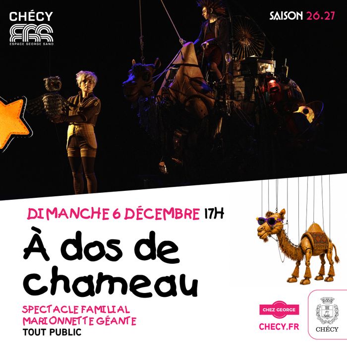 À dos de chameau - SAISON CULTURELLE 26/27