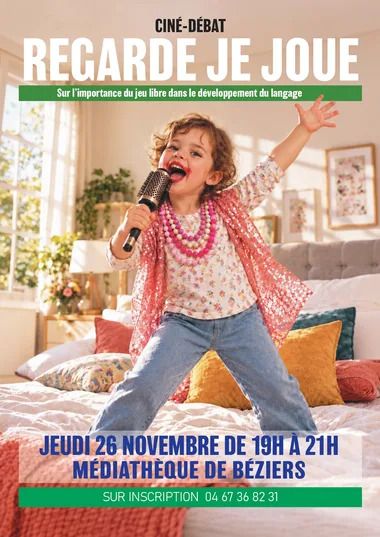 Ciné-débat du film Regarde, je joue !