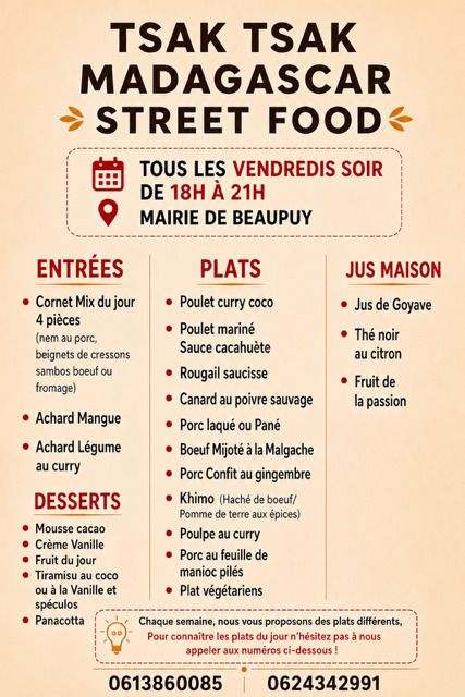 Nouveau Food Truck – Tous les vendredis