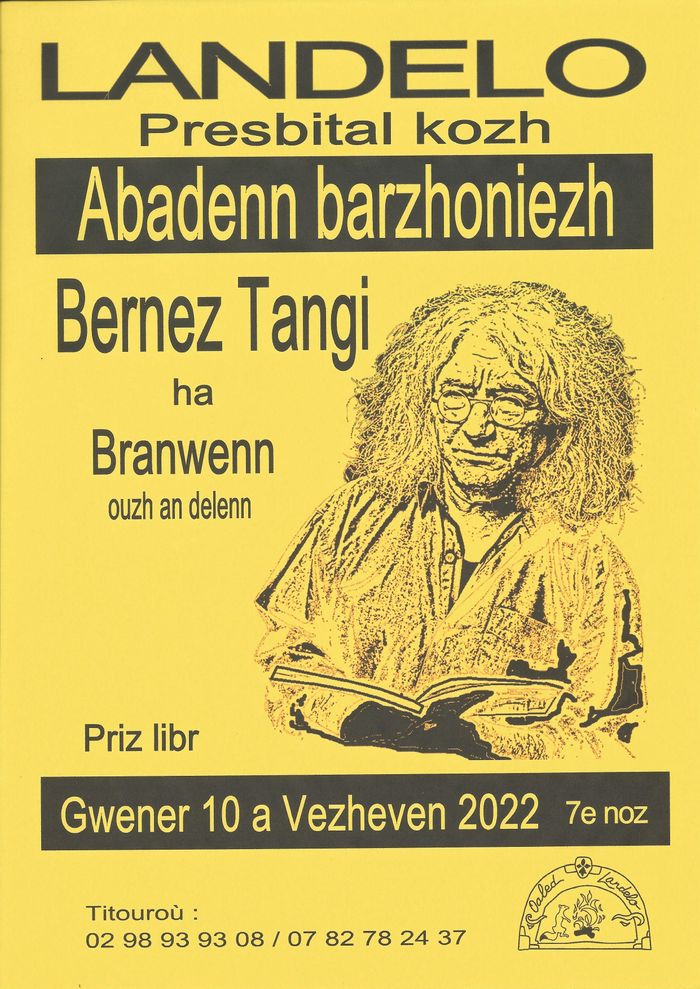 Spectacle de poésie avec Bernez Tangi
