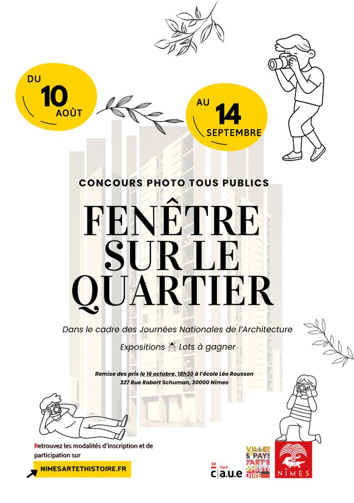 Exposition & remise des prix du concours photographique "Fenêtre sur le quartier"