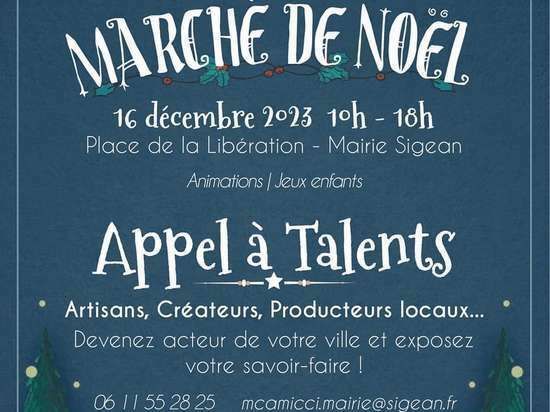 Marché de Noël et animations