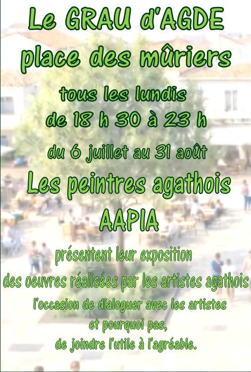 Exposition des peintres Agathois