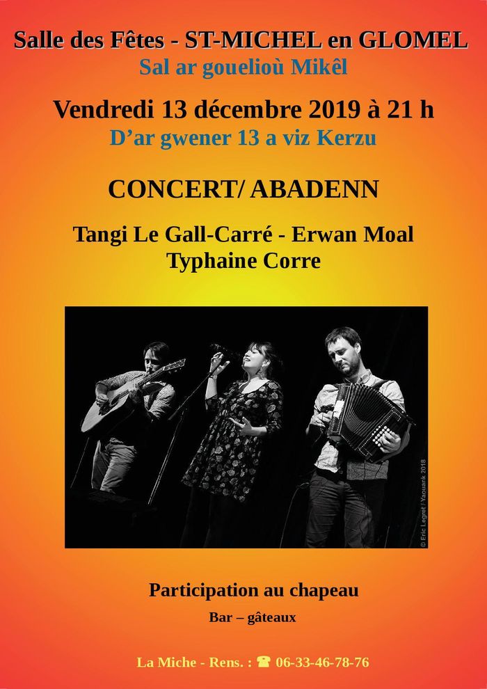 Concert Le Gall-Carré/Moal & Corre