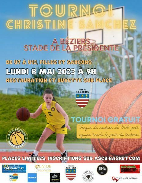 Grand tournoi de basket-ASCB Basket Béziers Cheminots
