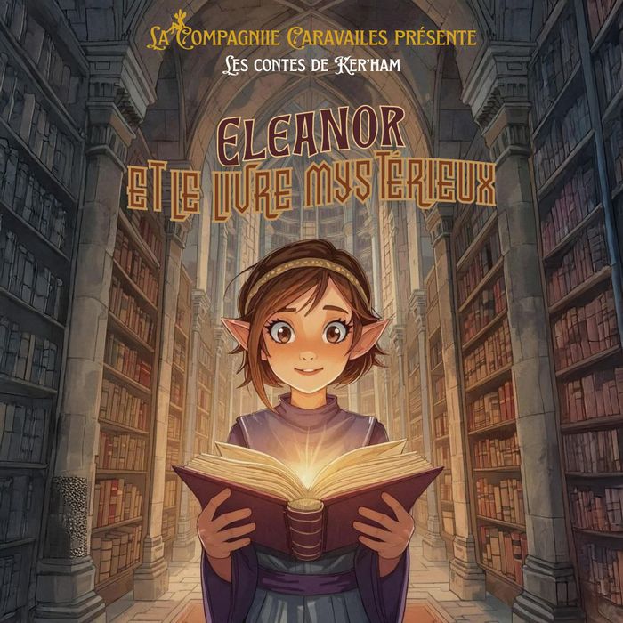 Eleanor et le livre mystérieux, Photo : comédie de Besançon · OpenAgenda