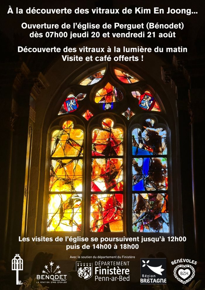 Matinées du patrimoine : découverte des vitraux de Kim En Joong