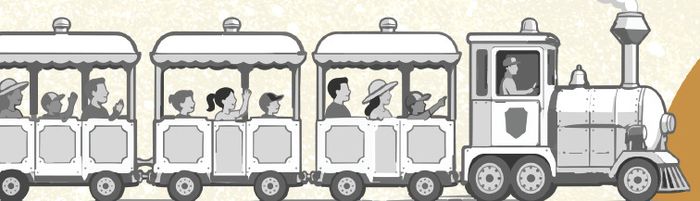 Balade commentée en petit train
