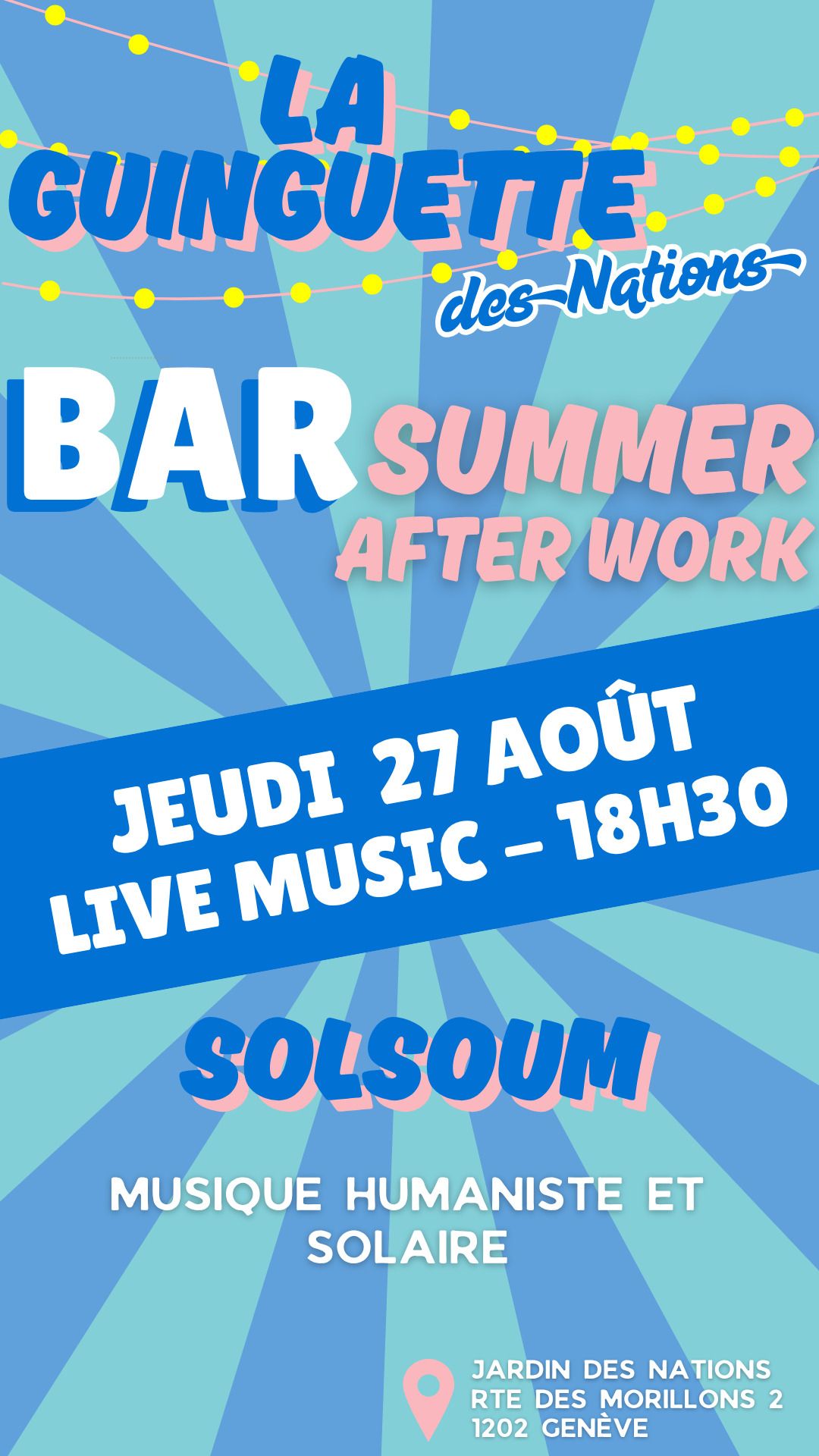Concert au Jardin des Nations