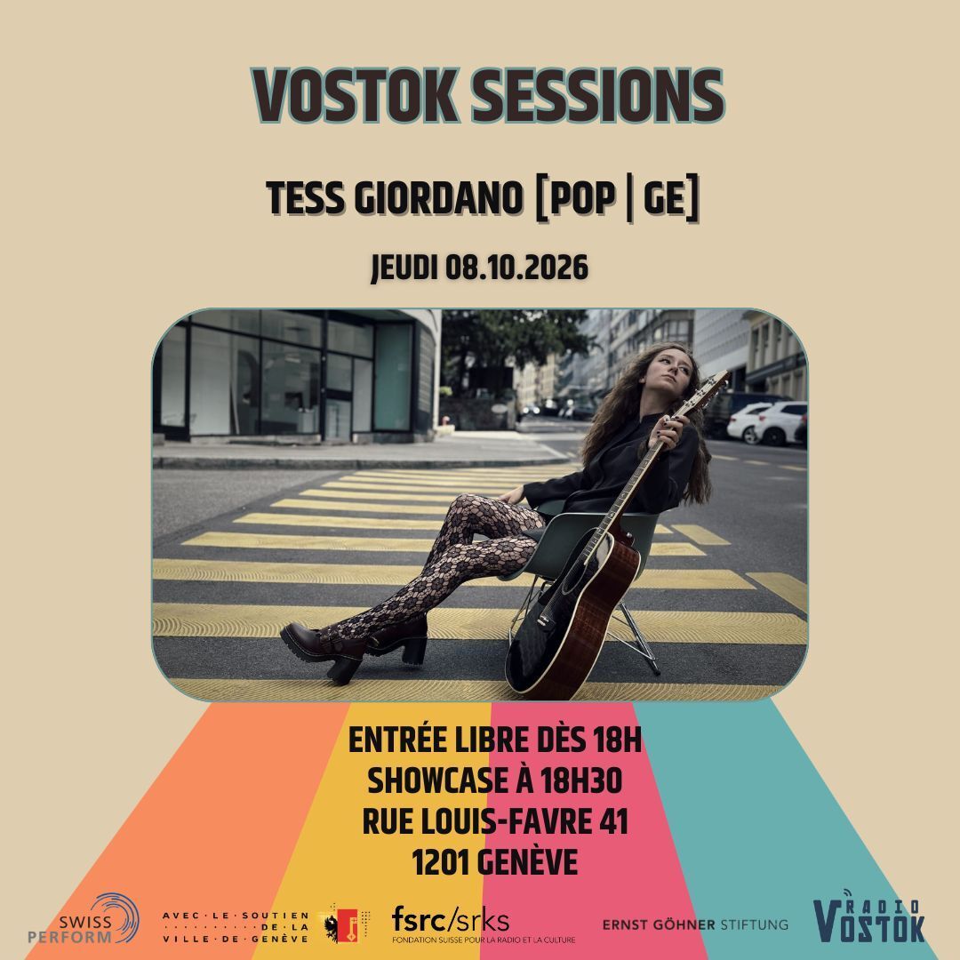 Tess Giordano en Vostok Session [Pop | GE ]