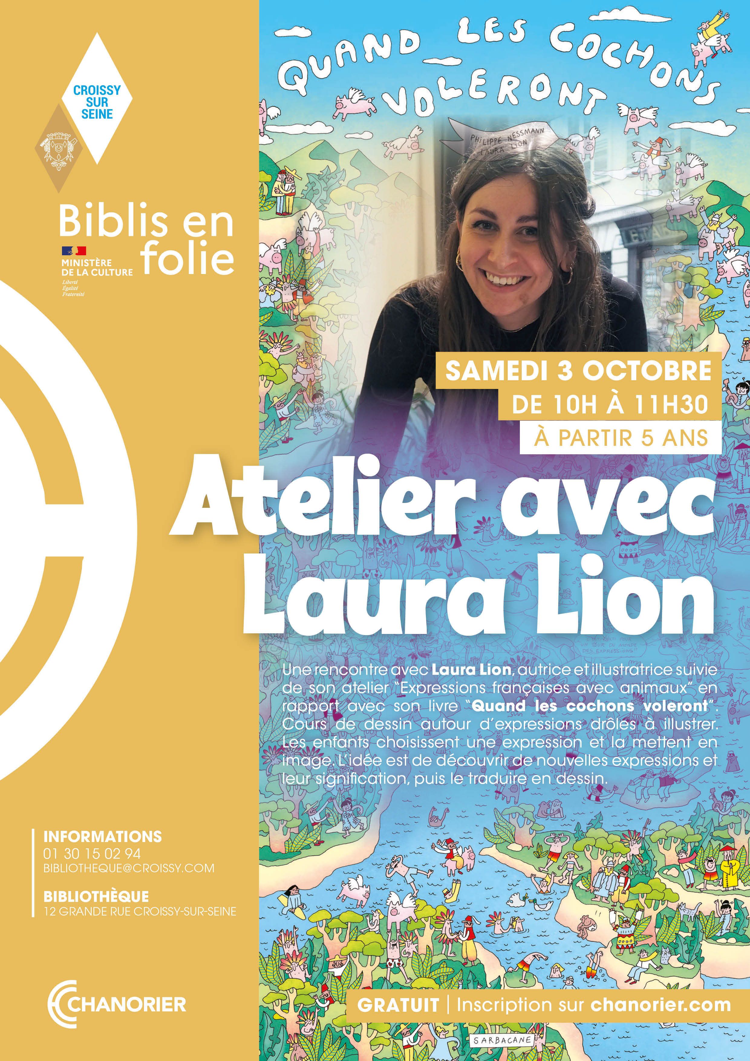 Atelier avec Laura Lion