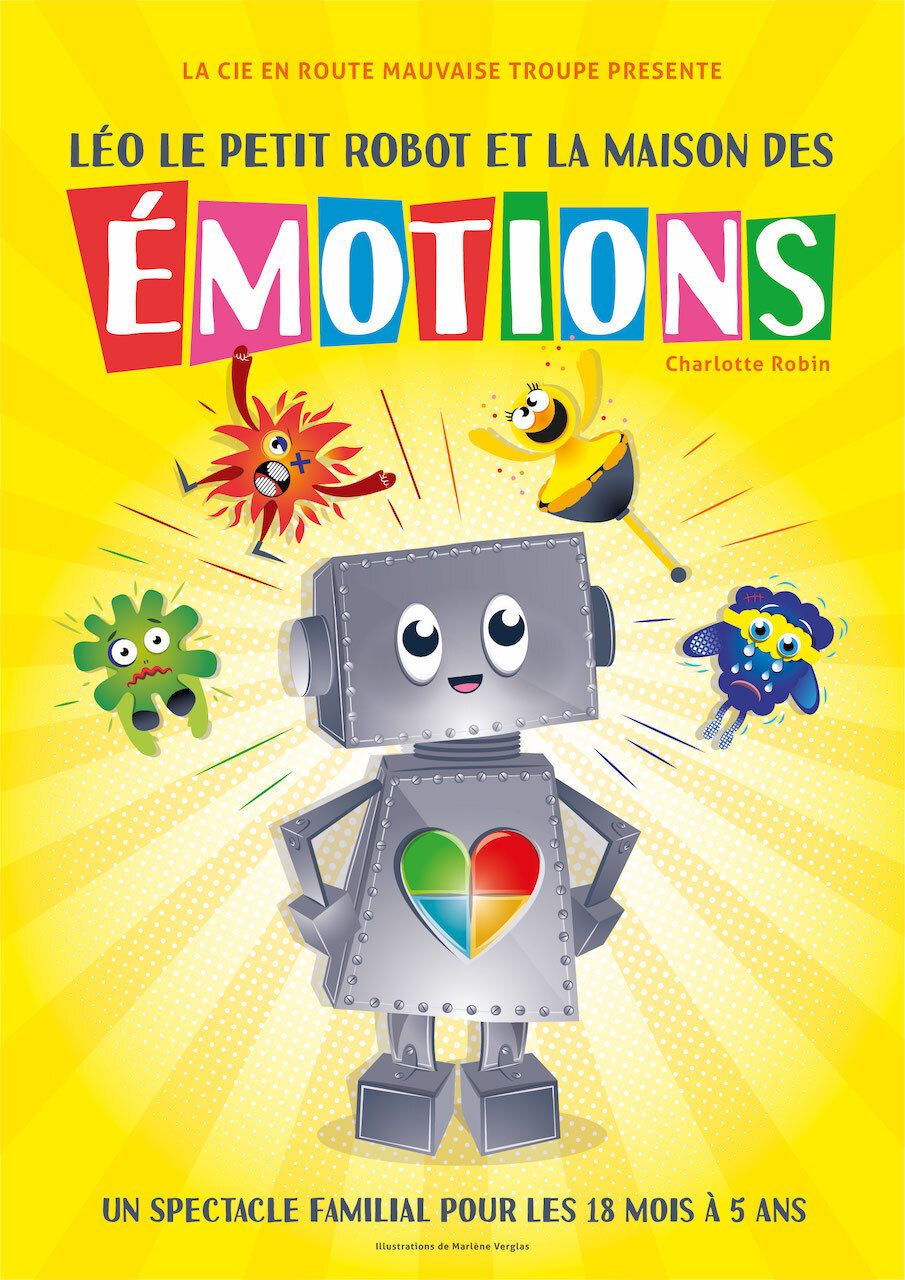 Léo le petit robot