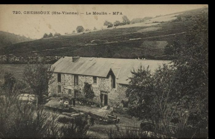 Conférence sur les moulins de Cheissoux et Bujaleuf