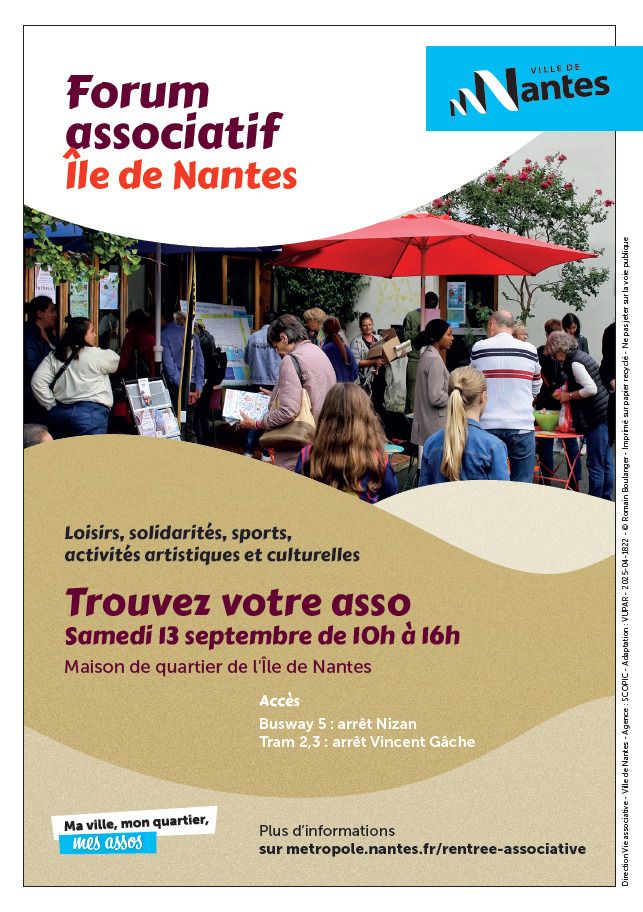 Forum des associations du quartier île de Nantes
