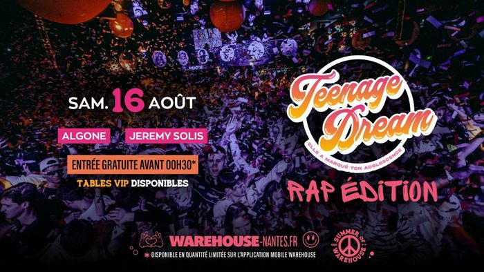 Teenage Dream - RAP Édition w/ Algone & Jérémy Solis