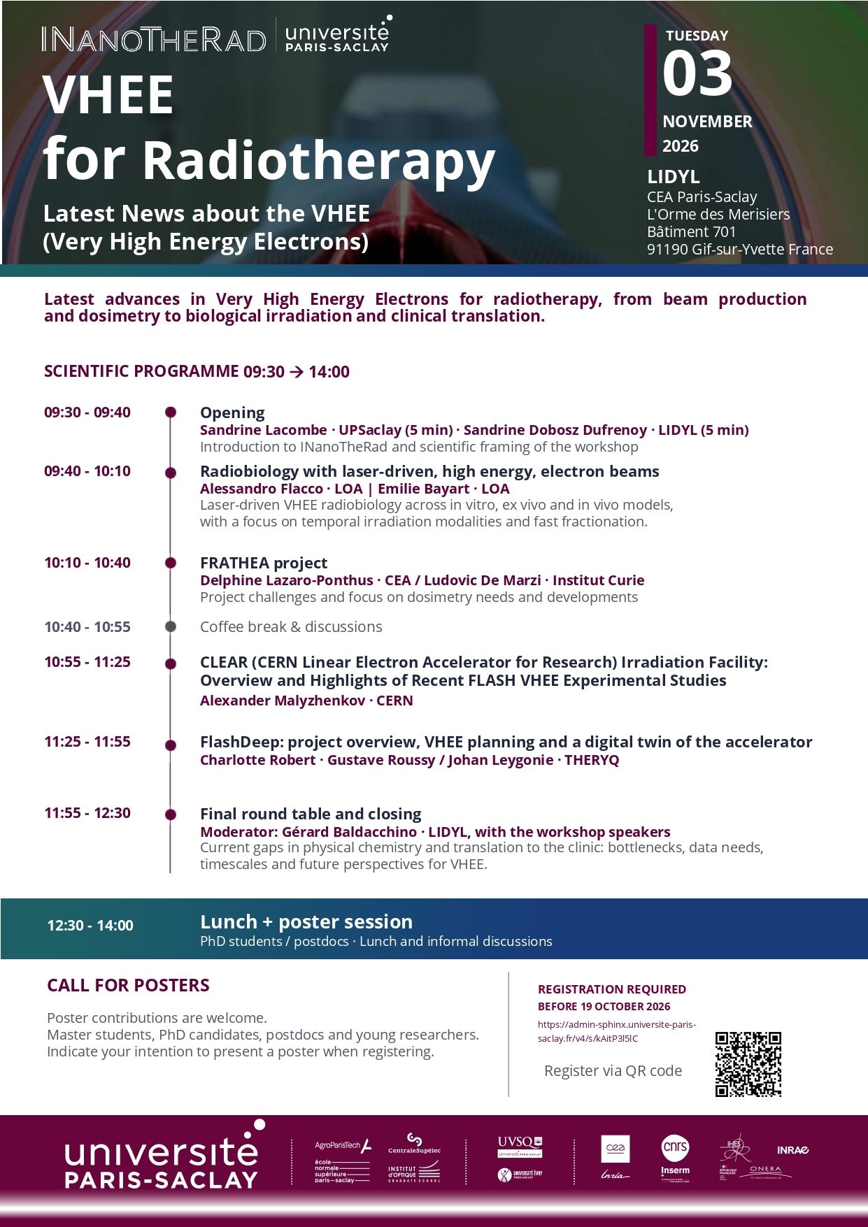 VHEE for Radiotherapy - Latest News about Very High Energy Electrons