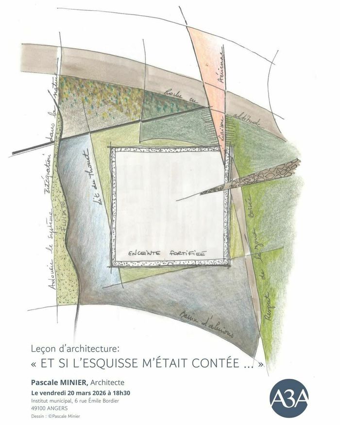 Leçon d'architecture : « Et si l’esquisse m’était contée … » - Pascale Minier
