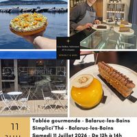Tablée gourmande chez Simplici'Thé Balaruc