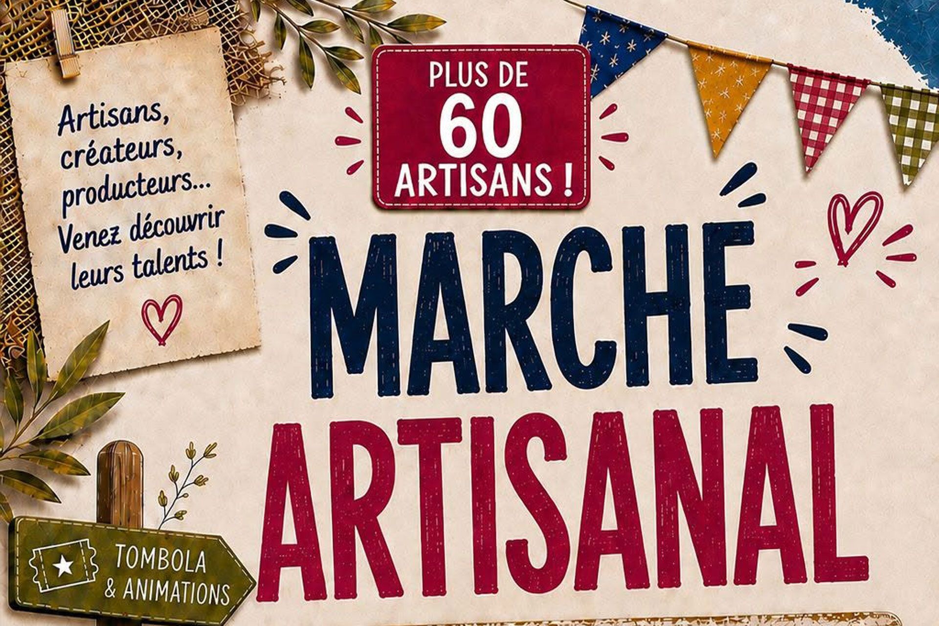 Marché artisanal