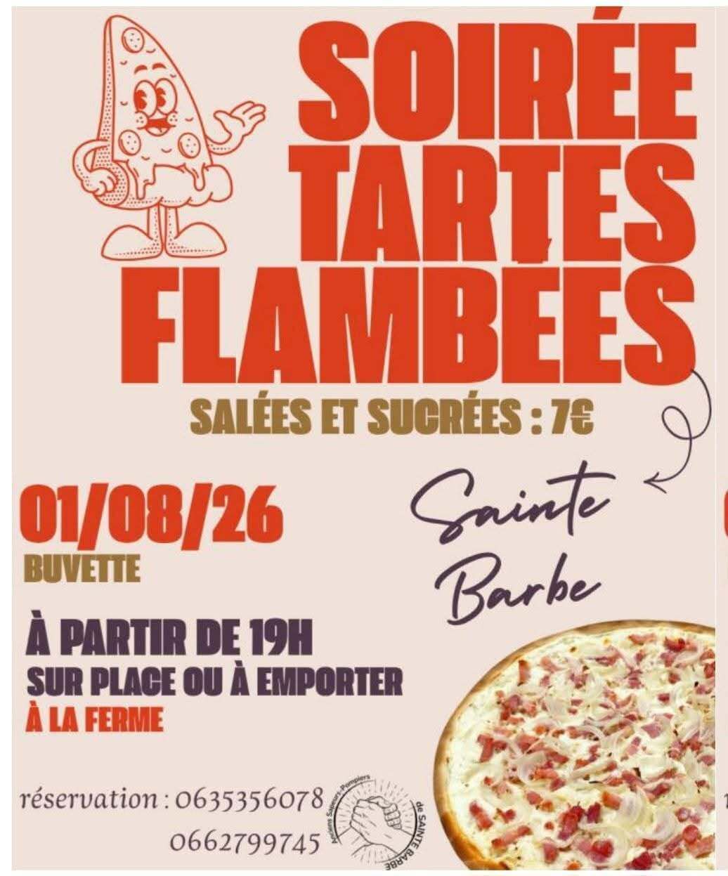 Soirée tartes flambées