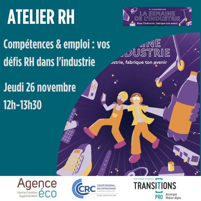 Compétences & emploi : vos défis RH dans l'industrie