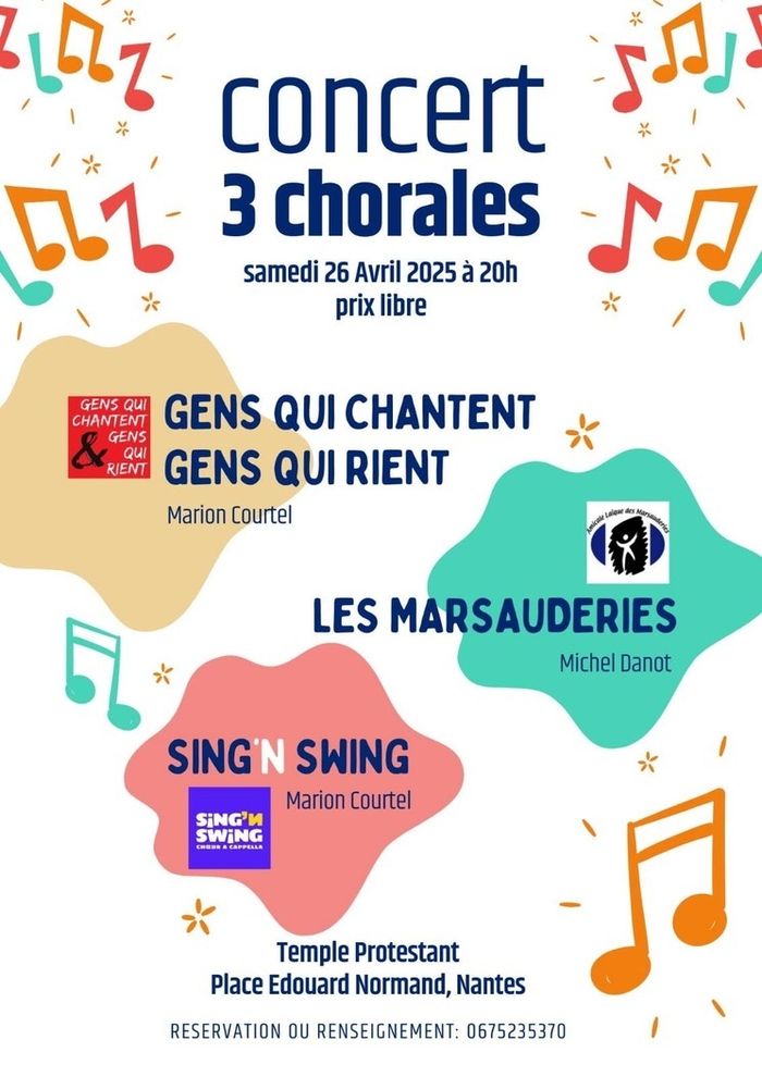 Concert à 3 chorales