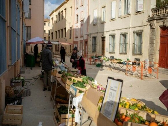 Marché au blé