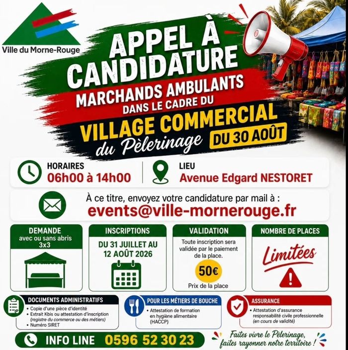APPEL À CANDIDATURE : PÈLERINAGE DU 30 AOÛT