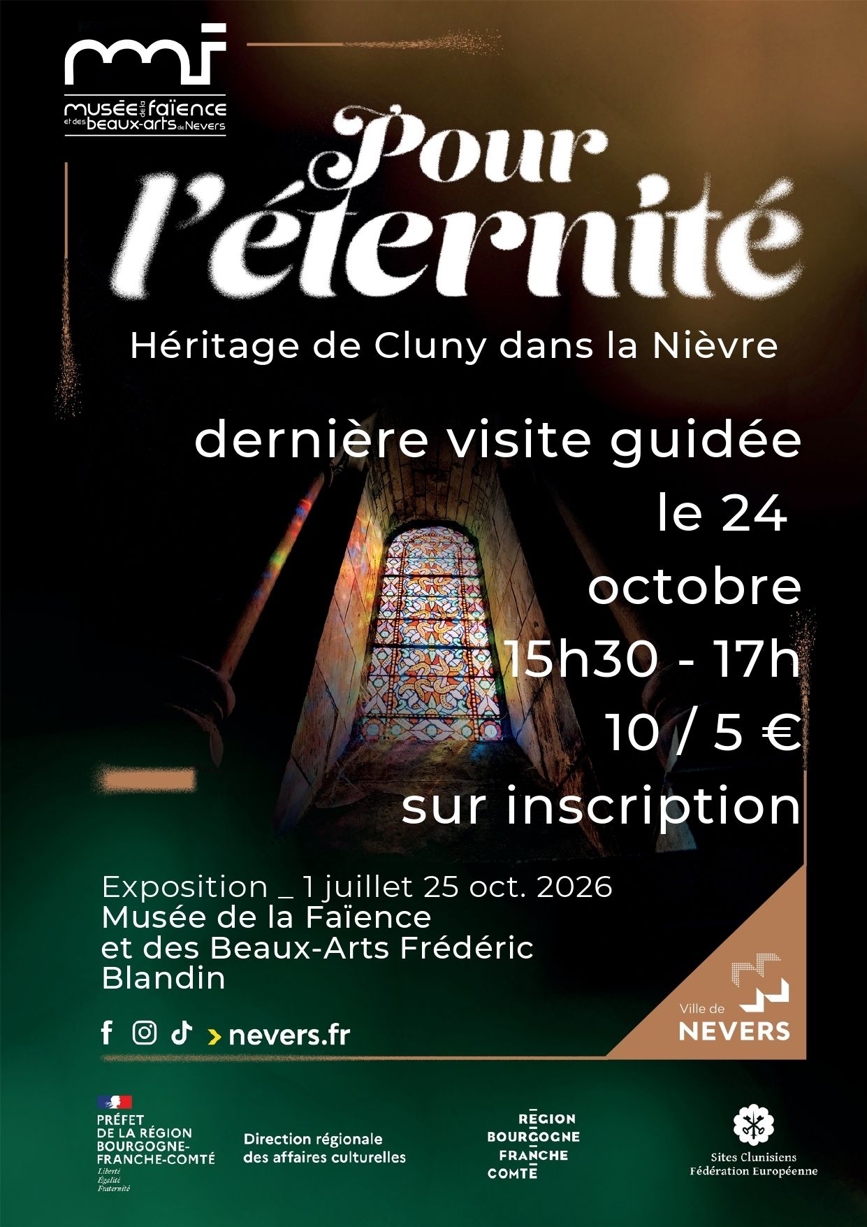 Dernière visite guidée de l’exposition temporaire « Pour l’éternité. Héritage de Cluny dans la Nièvre »