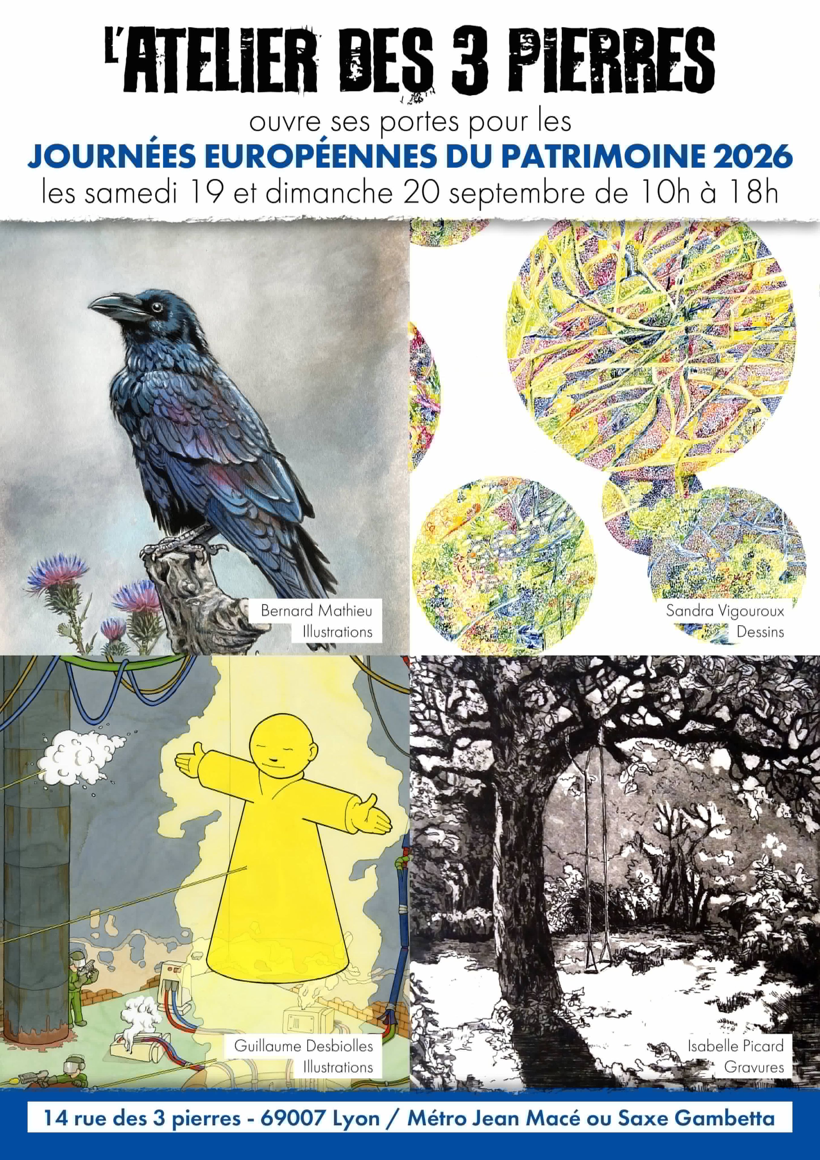 Portes ouvertes à l'atelier des 3 pierres
