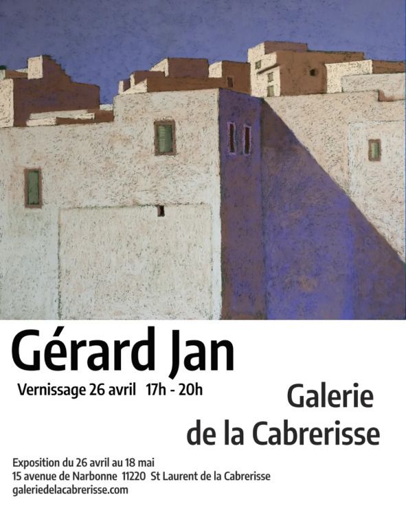 Exposition de l'artiste "Gérard JAN"