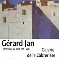 Exposition de l'artiste "Gérard JAN"