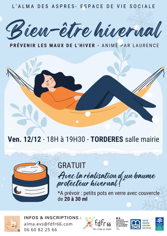 Bien-être Hivernal – Atelier gratuit