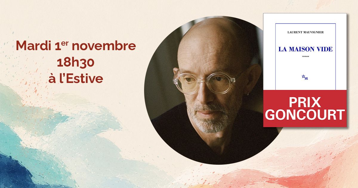 Rencontre littéraire avec Laurent Mauvignier - Les Passagers du livre